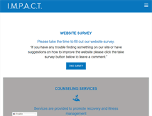 Tablet Screenshot of impactph.org